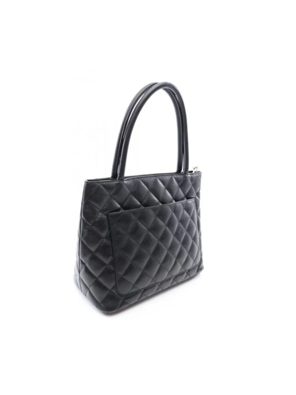 Chanel Tote Reissue Black Caviar Leather